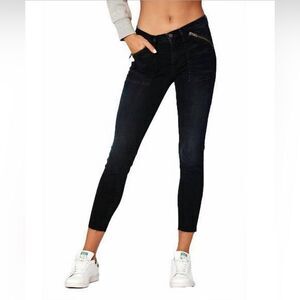 NEW ETIENNE MARCEL skinny jeans in black denim